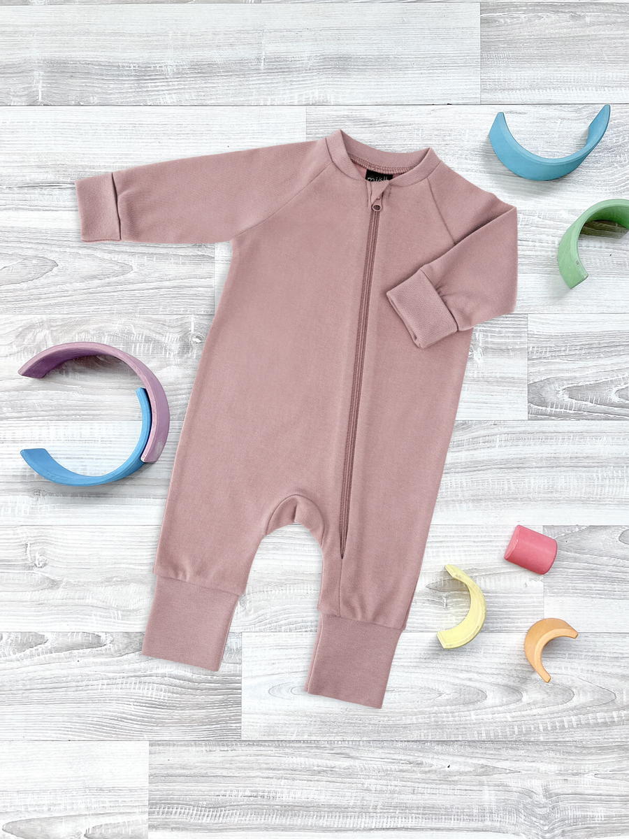 Комбинезон на манжетах Mjolk Sleep and Play Desert Rose с рукавом реглан 62