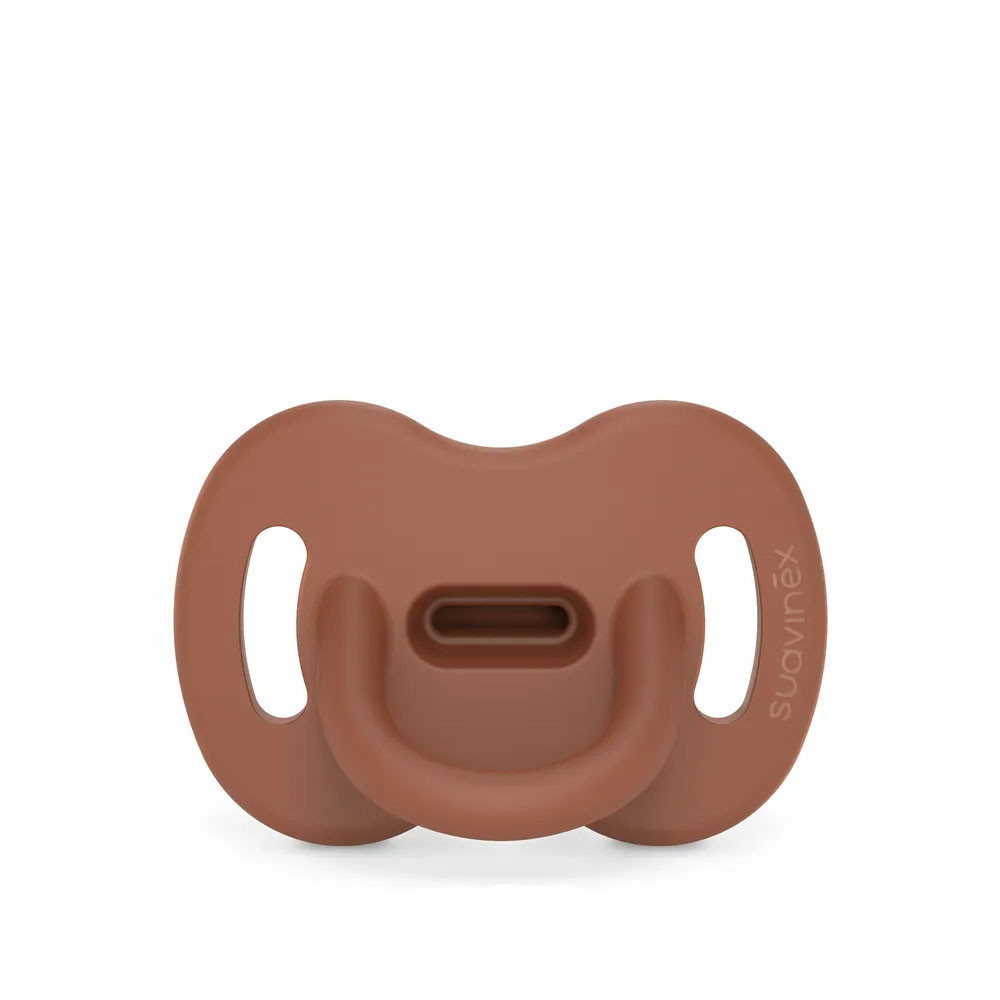 Соска-Пустышка Suavinex Physiologocal Pro 0–6 мес 308094 BRICK RED