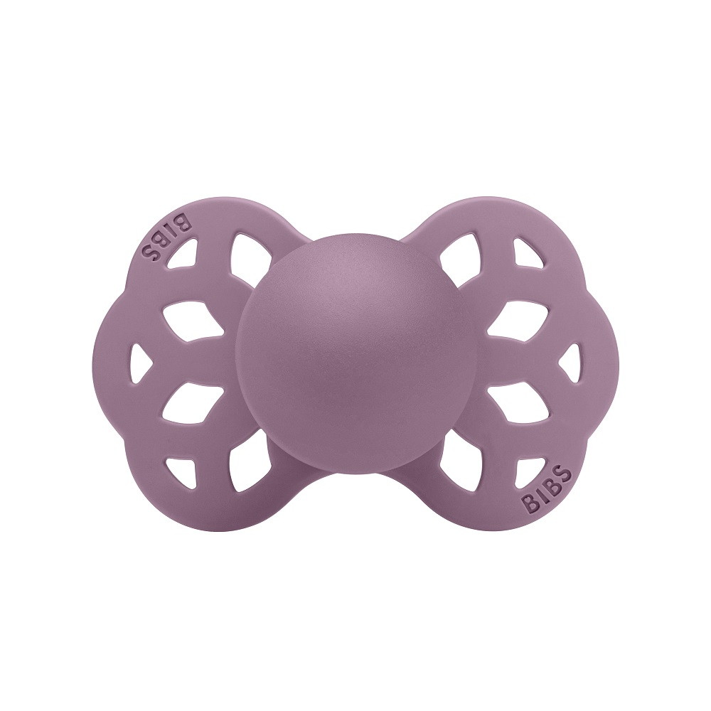 Пустышка силиконовая Bibs Infinity Anatomical, 0+ 421300 Mauve