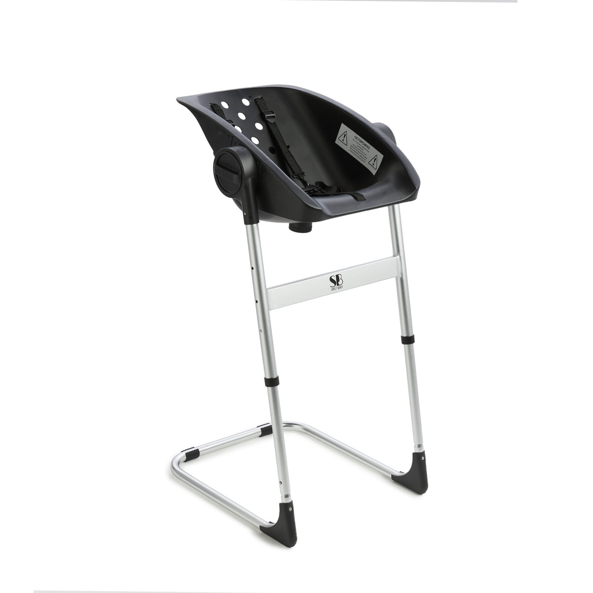 Ванночка-стульчик для купания Sweet Baby Charli Chair 2 в 1 427134 Black