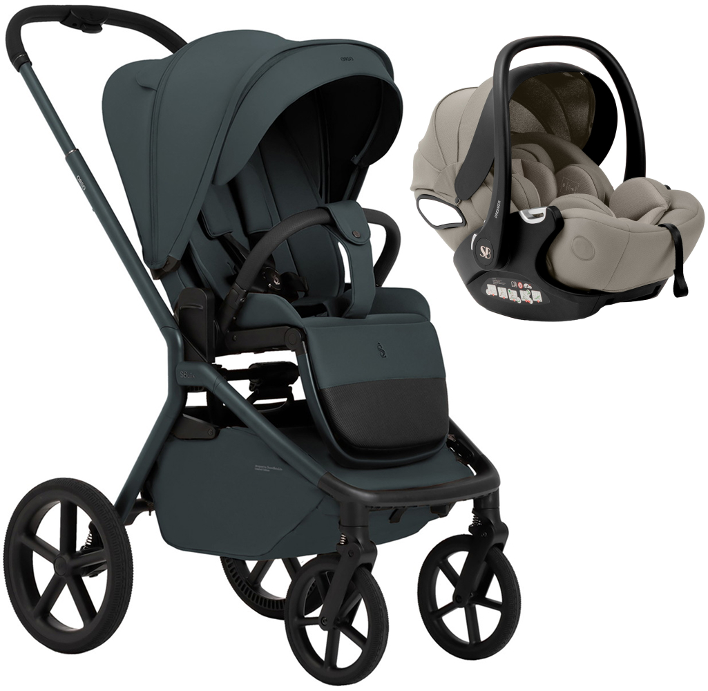 Прогулочная коляска Sweet Baby SBL Orso + автокресло Premier Begie Emerald