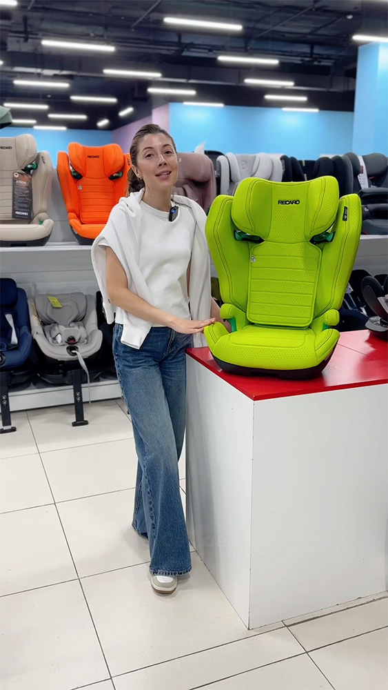 Recaro Axion - победитель краш-тестов ADAC 2025 года