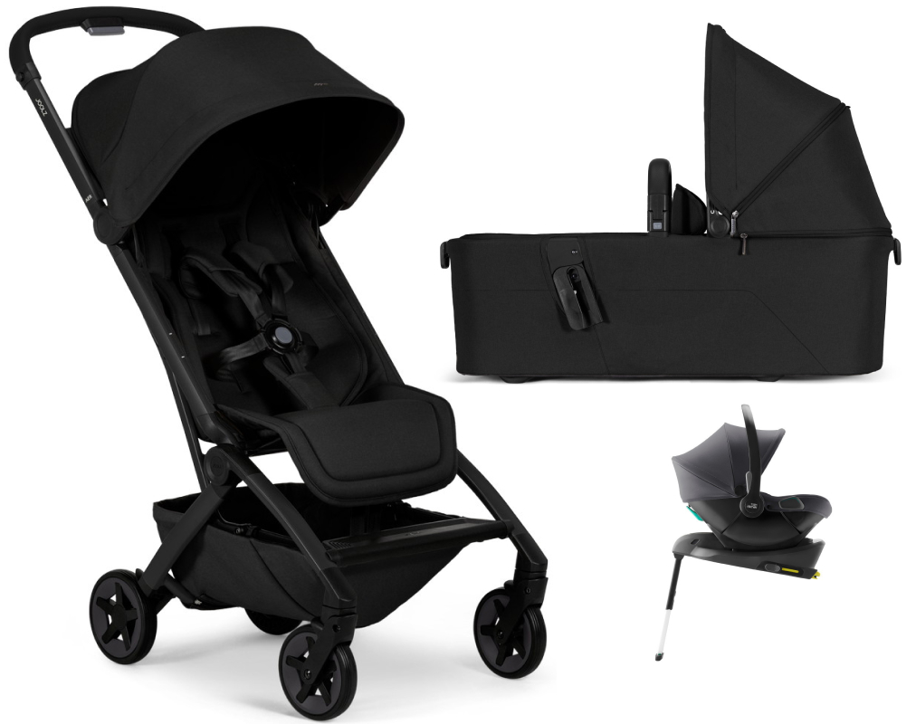 Коляска 2 в 1 Joolz Aer 2 и автокресло Baby-Safe Core Midnight Grey и база Baby-Safe Core Space black
