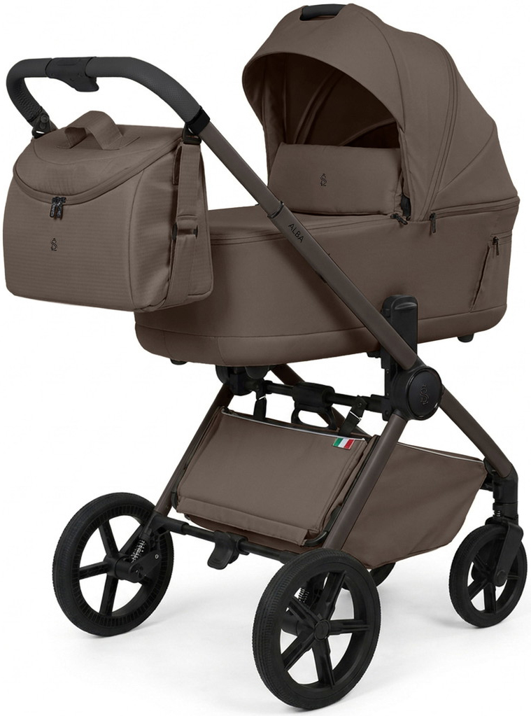 Детская коляска 2 в 1 Sweet Baby SBL Alba 427781 Dark Beige