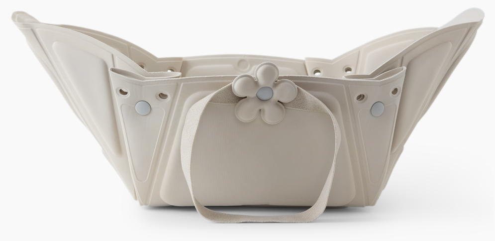 Вкладыш Happy baby для купания в раковине Aquahug 121029 warm grey