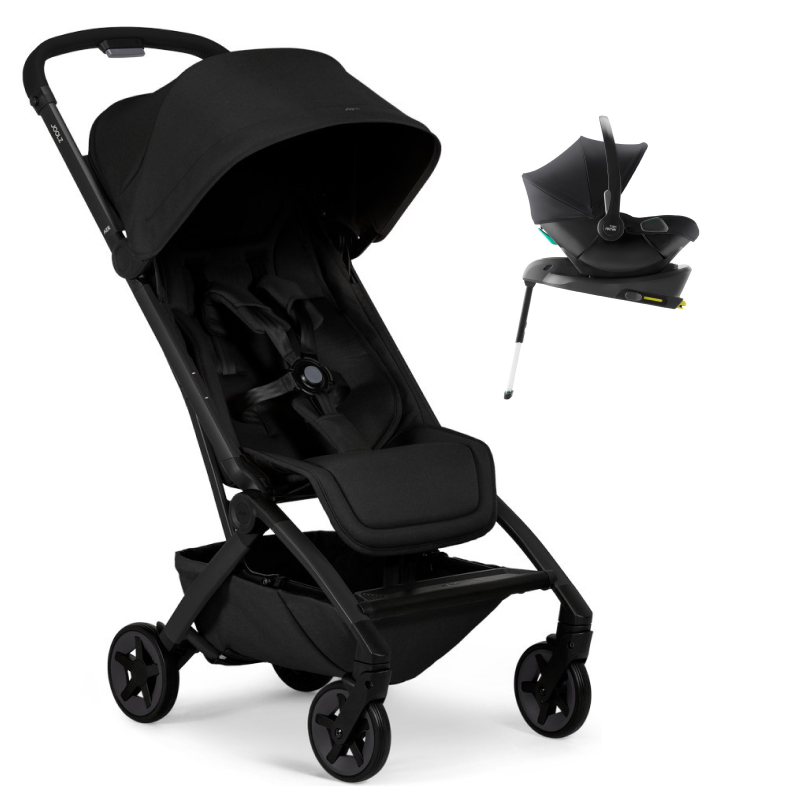 Прогулочная коляска Joolz Aer 2 и автокресло Baby-Safe Core Space Black и база Baby-Safe Core Space black