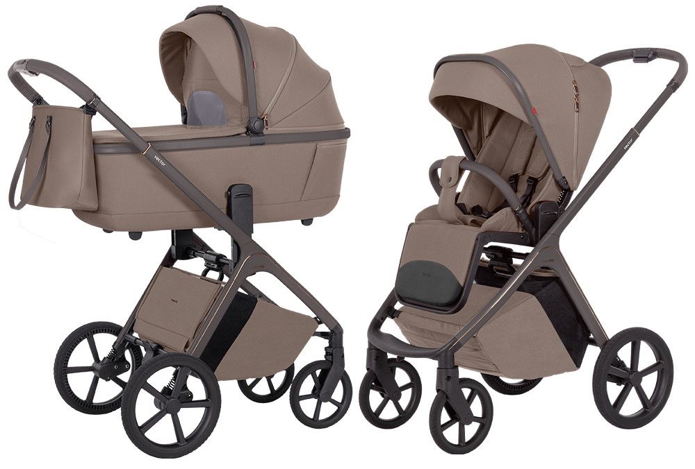 Коляска Carrello Vector limited version CRL-6552 2 в 1 Cashmere Beige