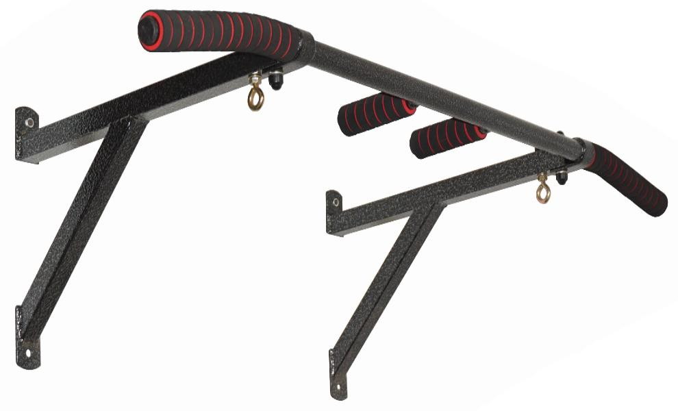 Турник Юный Атлет настенный АТЛЕТ-Проф чёрный антик