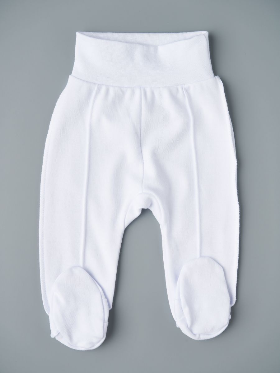 Ползунки Little Star интерлок 2005 белый 56