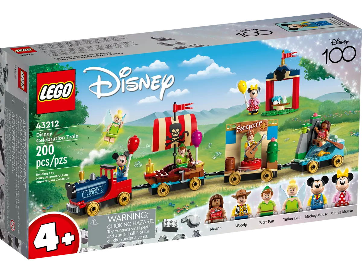 Конструктор LEGO Disney Classic Disney Celebration Train Праздничный поезд (43212)