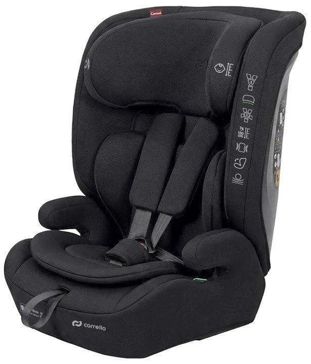 Автокресло Carrello Consul K61 (76-150 см, 9-36 кг) CRL-16061 Midnight Black