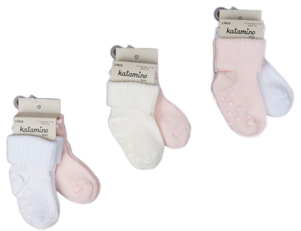Носки Katamino с антискользящей подошвой для девочки 2 пары 44109 K 10