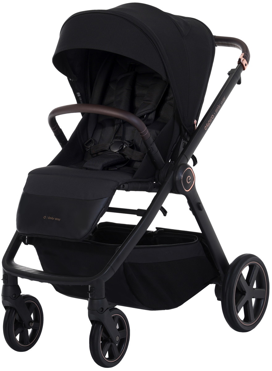 Детская прогулочная коляска Espiro Only Way 2026 510 stylish black
