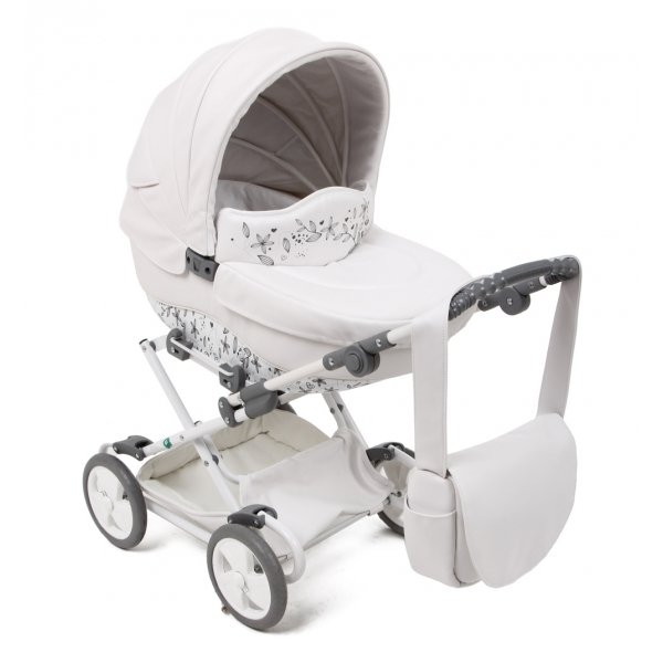 Коляска кукольная Tako Sunline mini 01 бел