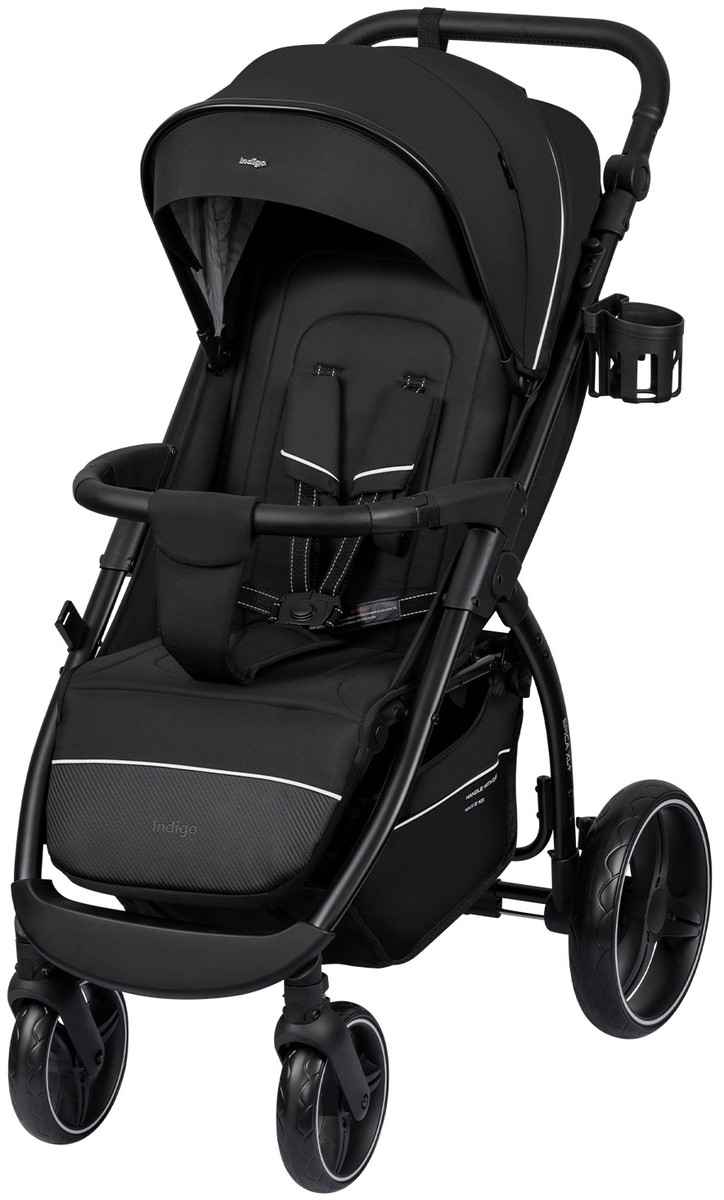 Детская прогулочная коляска Indigo Epica XL Plus 2026 черный