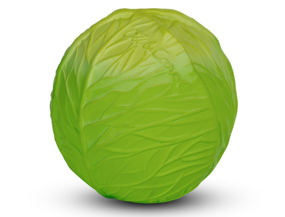 Мяч Oli&Carol Baby Ball из натурального каучука L-BALL-GREEN-CABBAGE
