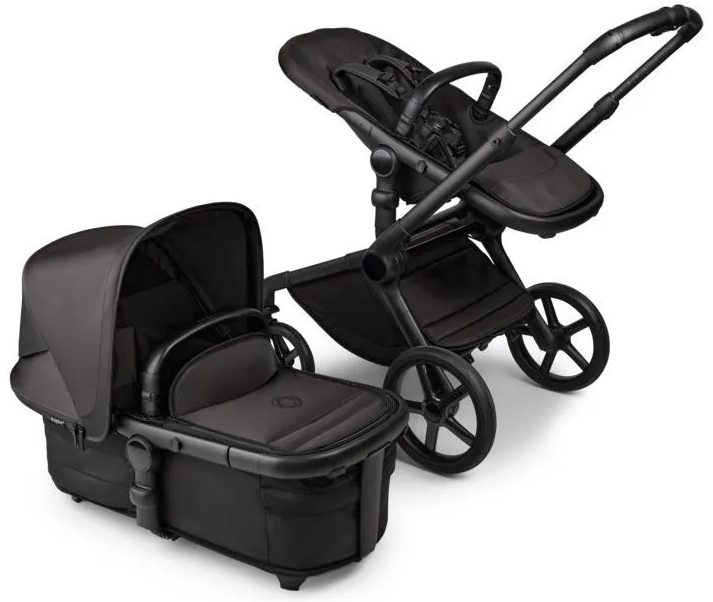 Коляска Bugaboo Fox 5 Complete Noir Limited Edition 2 в 1 Black Moonlight