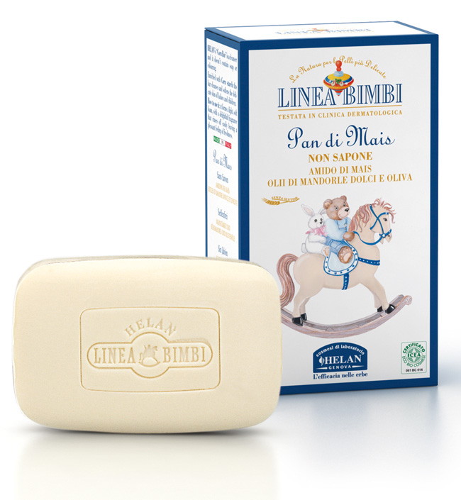 Органическое детское мыло Helan Linea Bimbi без щелочи 100 г 39SM