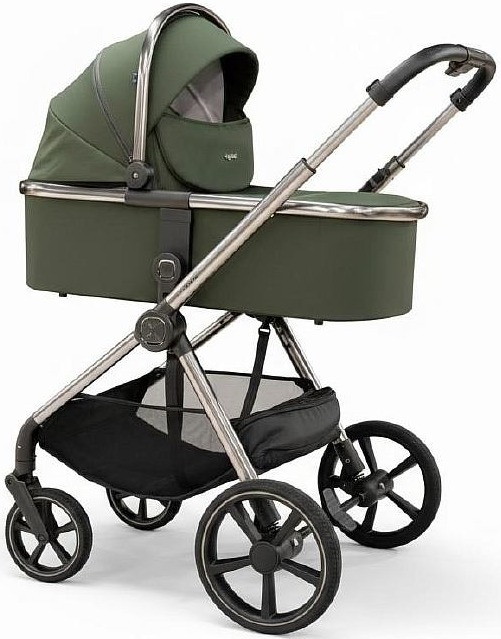 Коляска Agex Life 2 в 1 хромированная рама ALC613 Crocodile (Зеленый)