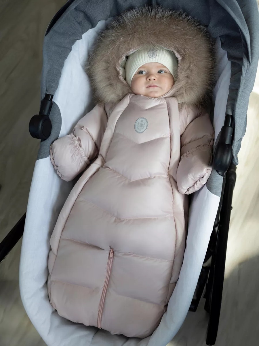 Комбинезон-трансформер НаследникЪ Выжанова 02016 ЧЗ дымчатая роза 68