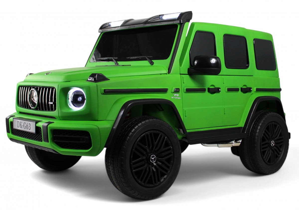 Детский электромобиль RiverToys Mercedes Benz G63 Y777YY GREEN-MATTE/зеленый матовый