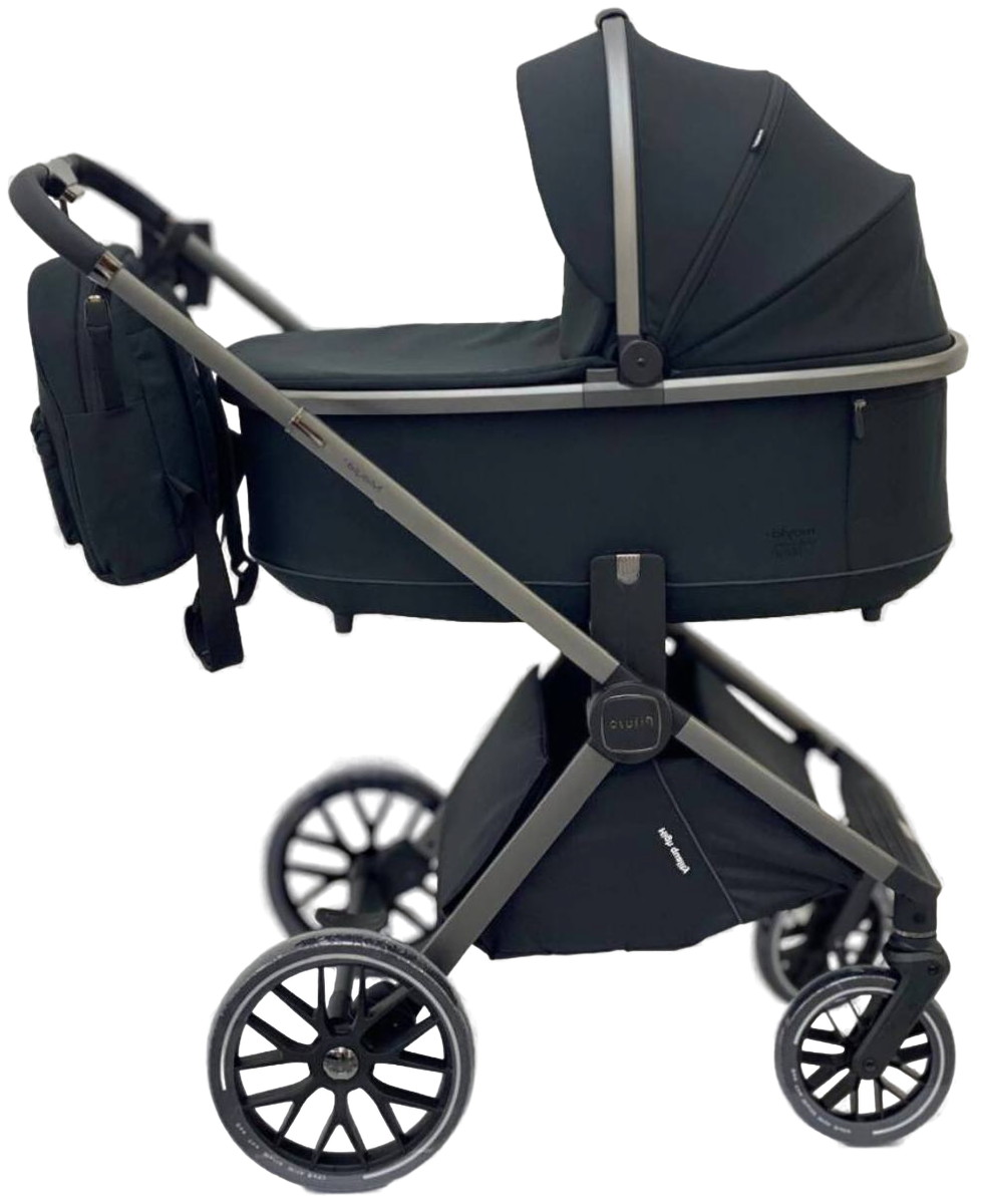 Детская коляска Pituso Mayla Plus 2 в 1 Black/Graphite