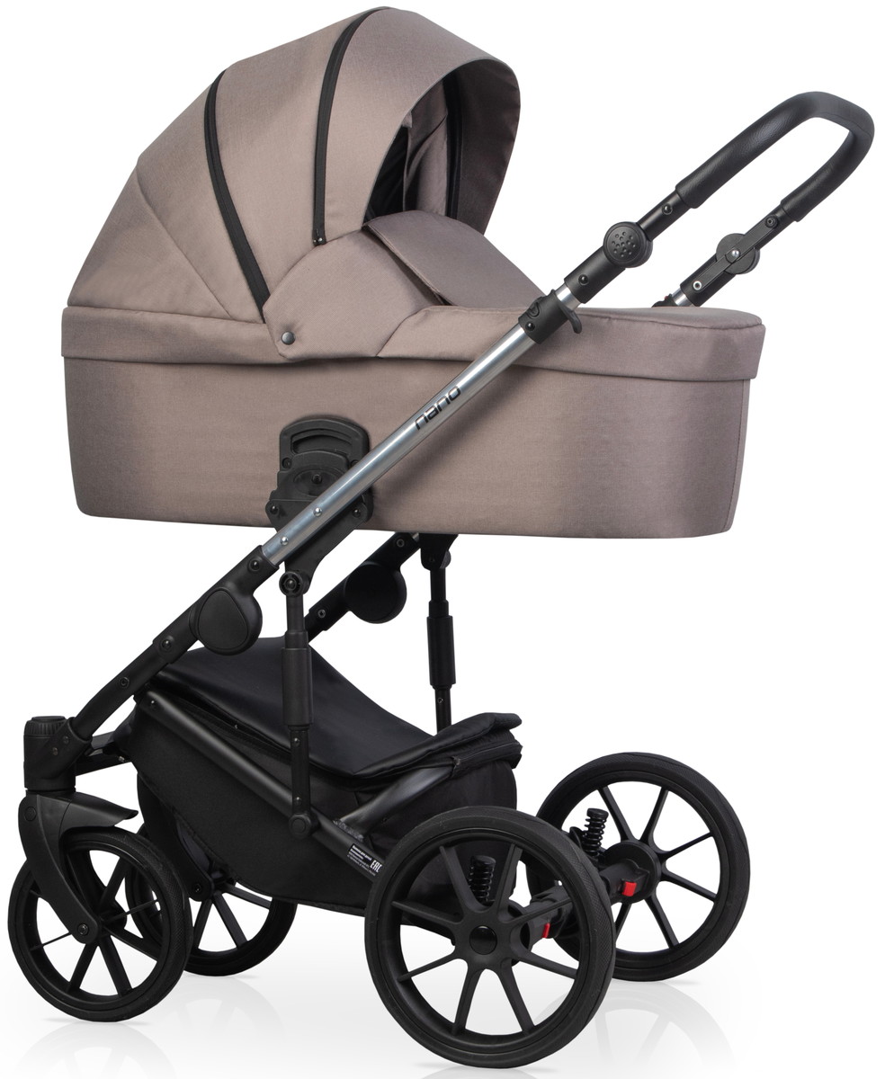 Детская коляска Riko Nano Thermo 2 в 1 11 Cappucino (бежевый)