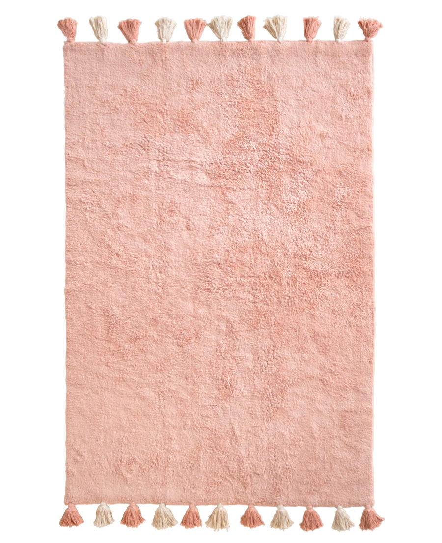 Хлопковый ковер Lillaland Colorful Pink 120х180 см
