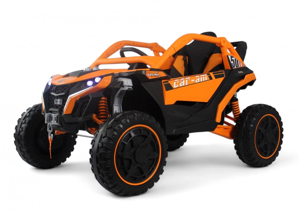 Детский электромобиль RiverToys Z707ZZ Z707ZZ-ORANGE/оранжевый