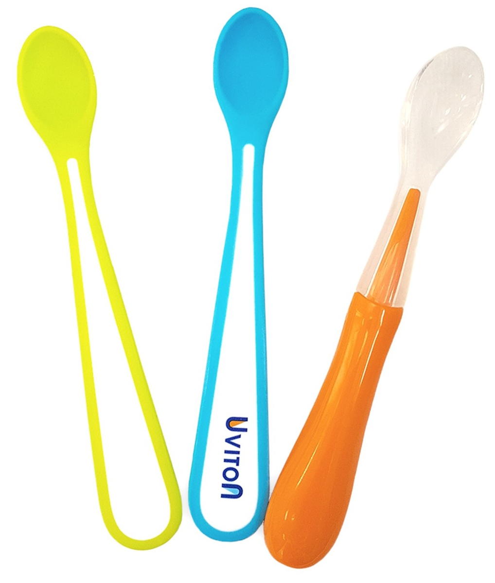 Набор ложечек Uviton для введения прикорма 3 шт 0210 оранжевый