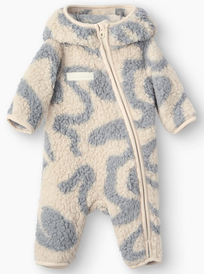 Комбинезон Happy Baby 89054-0 ЧЗ серо-голубой / grey&blue 56