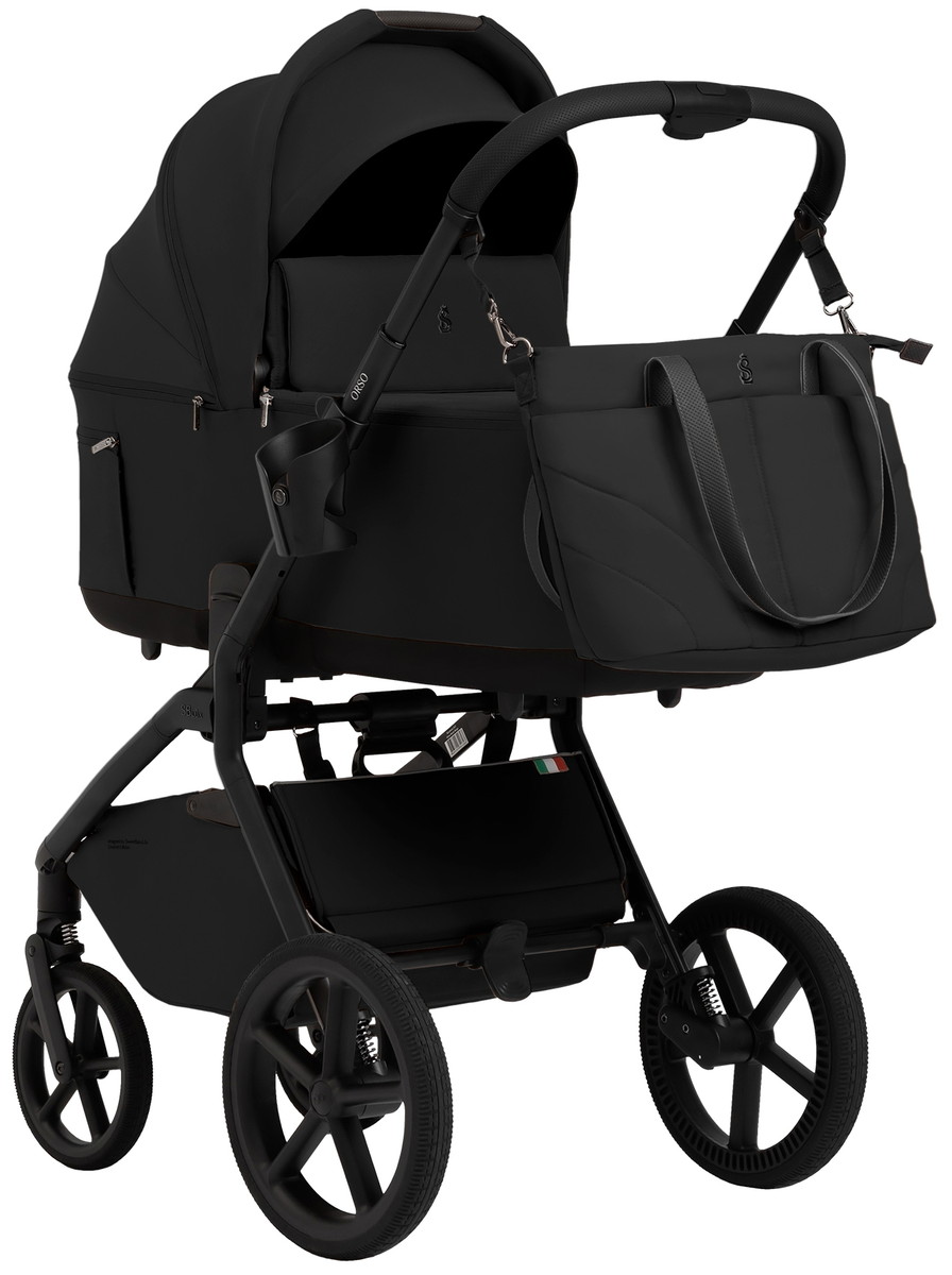 Детская коляска 2 в 1 Sweet Baby SBL Orso New 427635 New Black