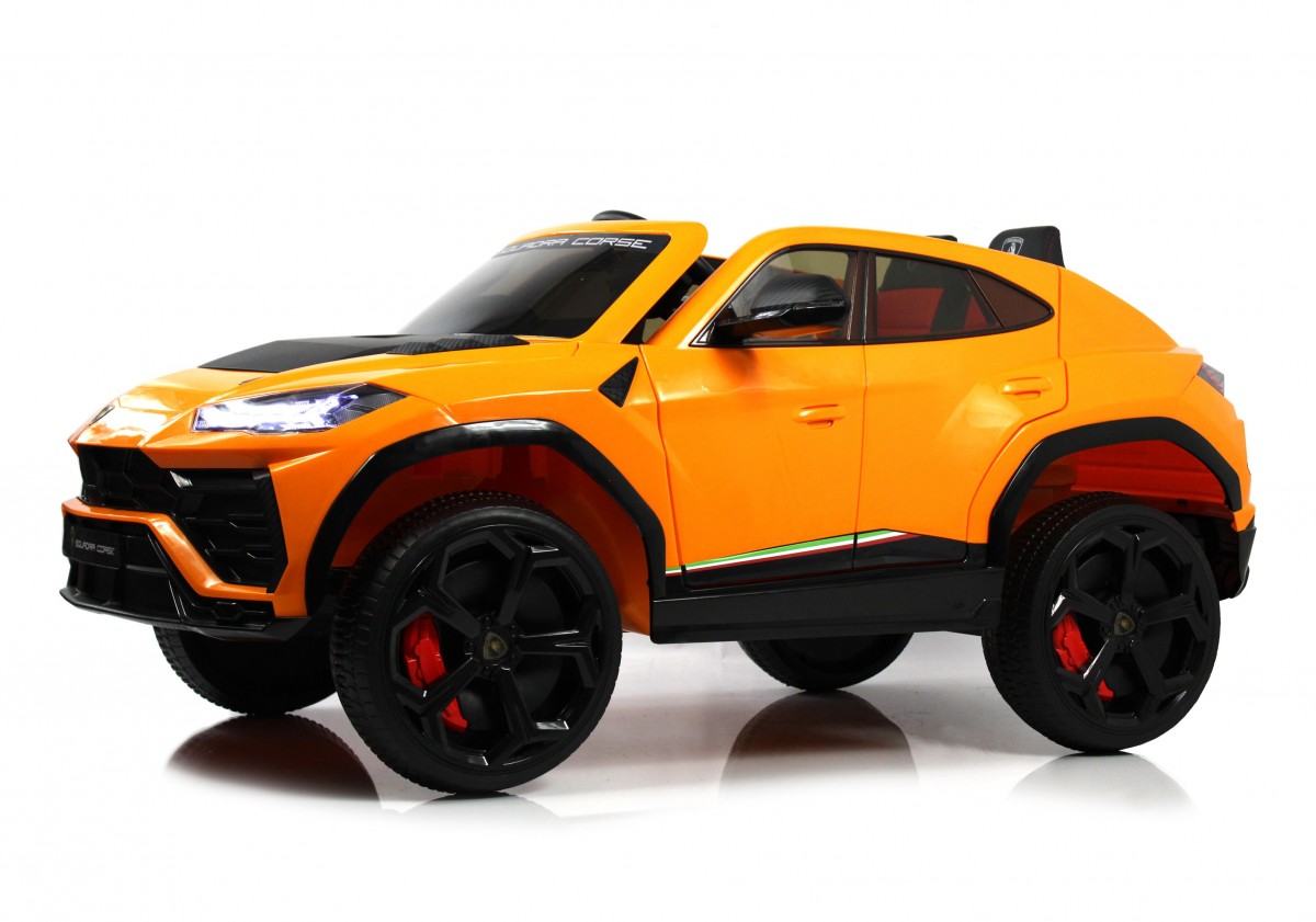 Детский электромобиль RiverToys Lamborghini Urus E777EE оранжевый