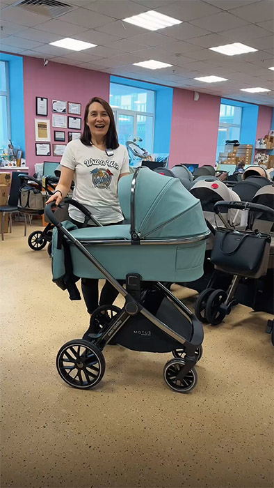 Обзор детской коляски AmaroBaby Motus Premium Ecco