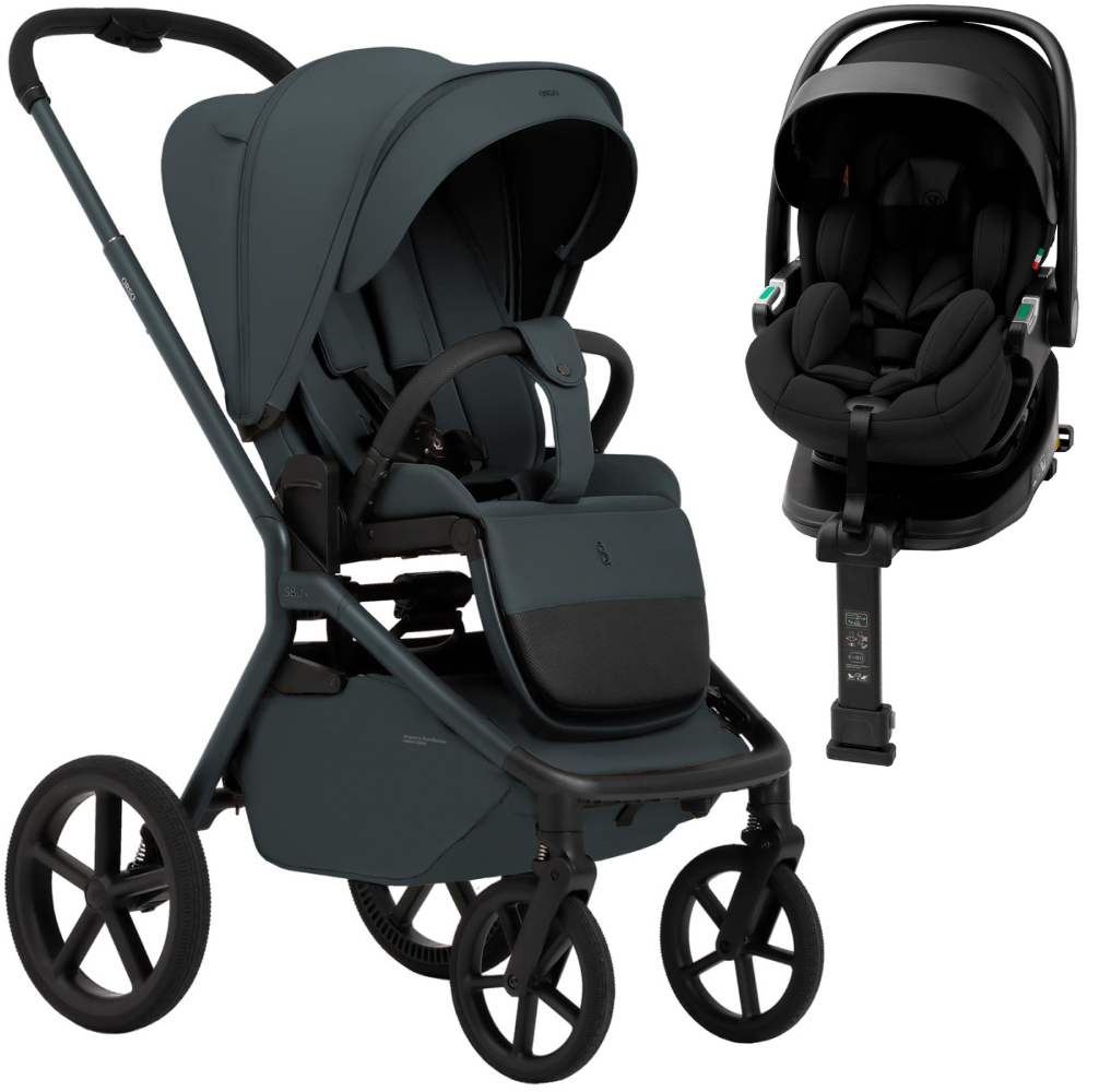 Прогулочная коляска Sweet Baby SBL Orso + автокресло Premier Plus Black Emerald