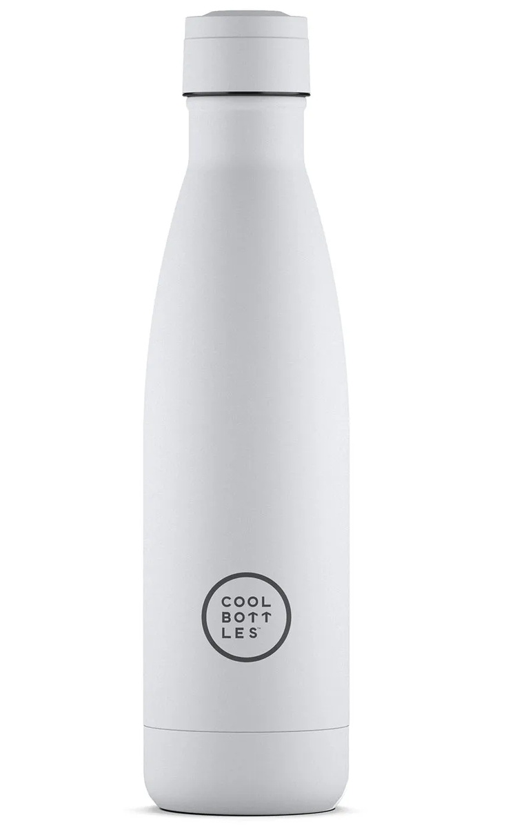 Термос-термобутылка Cool Bottles Mono Белый (White) 500 мл