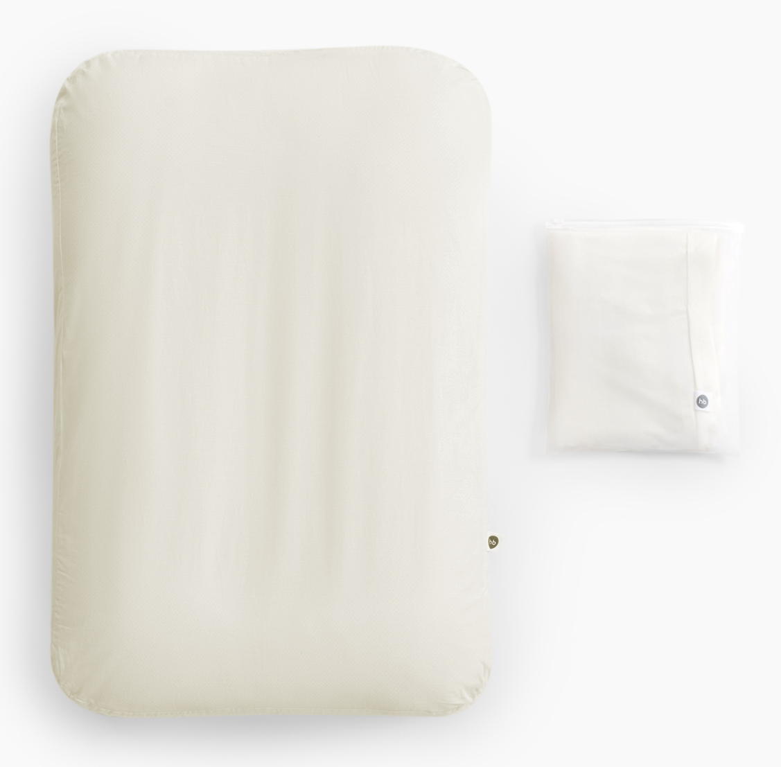 Подушка-кокон Happy Baby для новорожденного 87569 молочный/milky