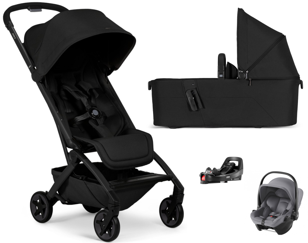 Коляска 2 в 1 Joolz Aer 2 и автокресло Baby-Safe Core Frost Grey и база Vario Base 5Z Space black
