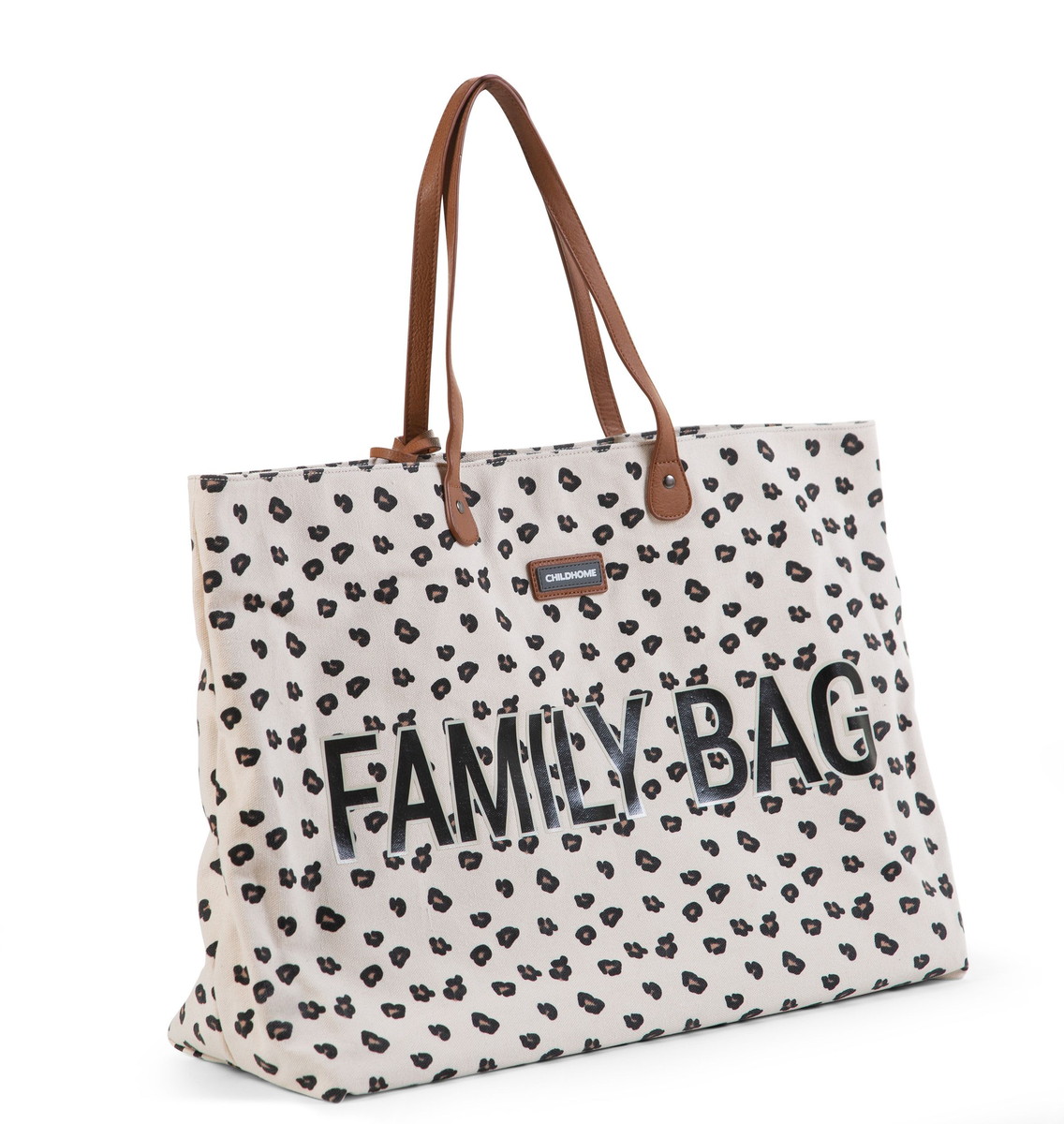 Сумка для мамы Childhome Family Bag CWFBLEO CANVAS LEOPARD