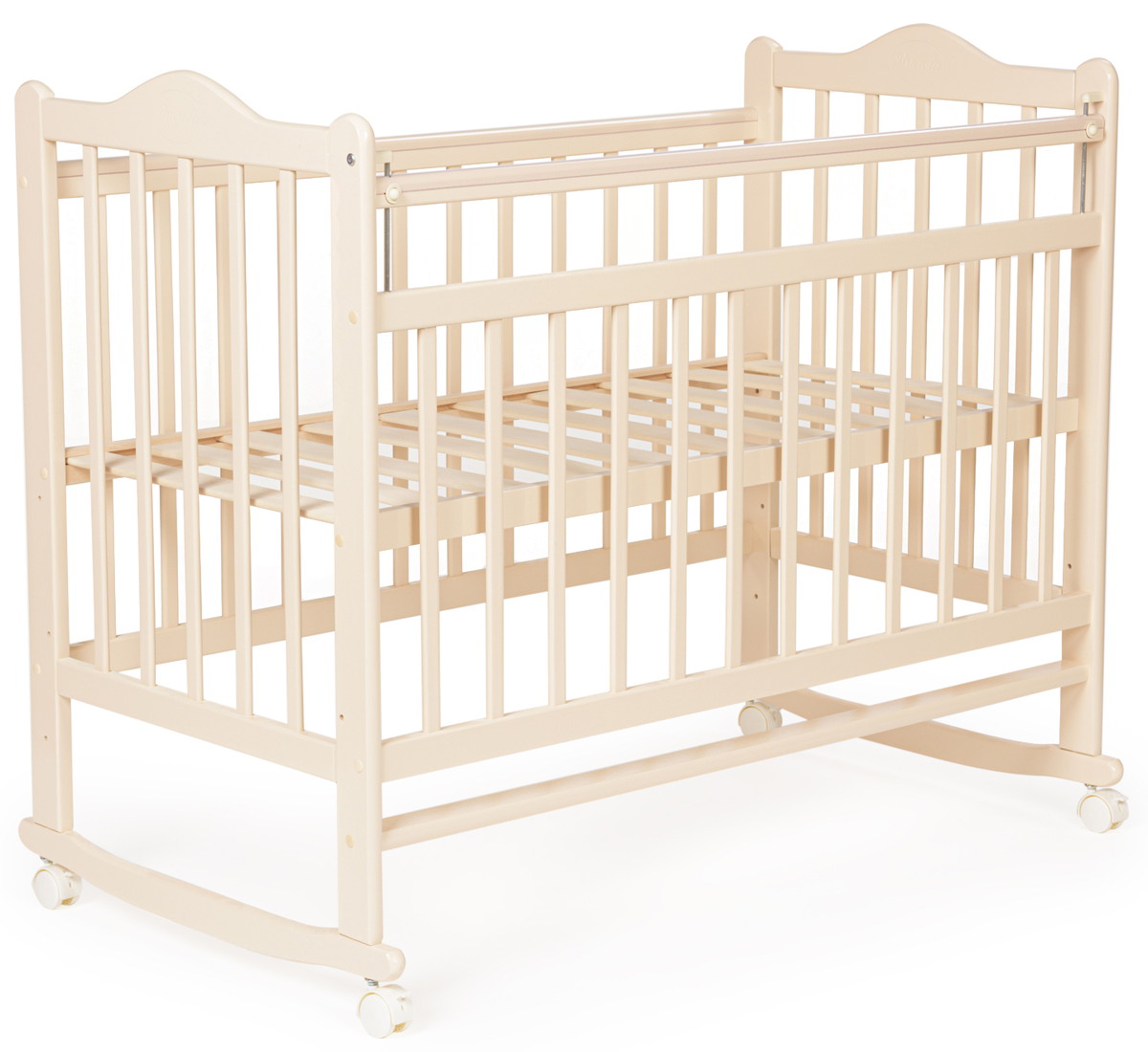 Детская кроватка Briciola-1 качалка 120x60 см слоновая кость