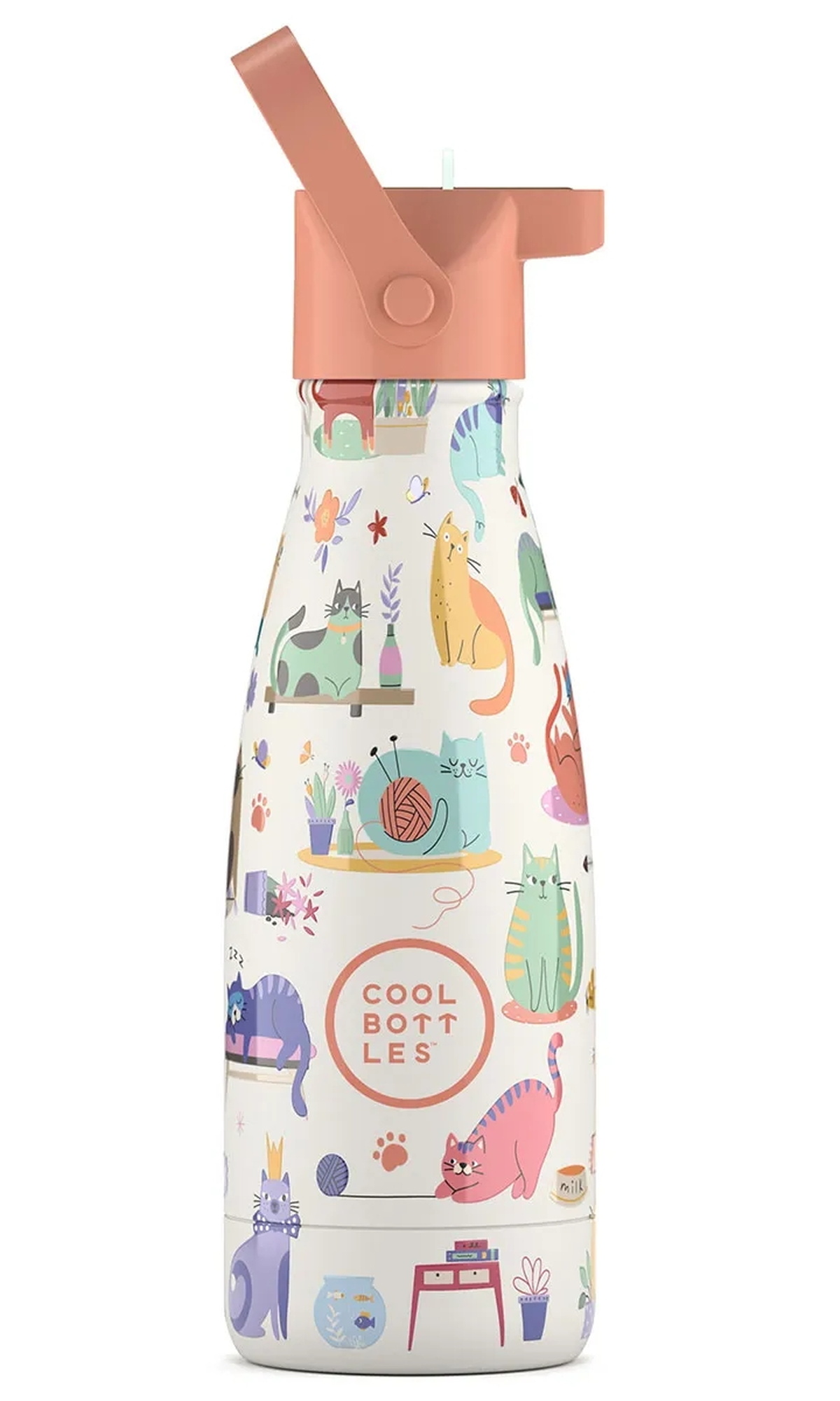 Термос-термобутылка Cool Bottles Kids серия Enjoyer Kitty Club 260 мл
