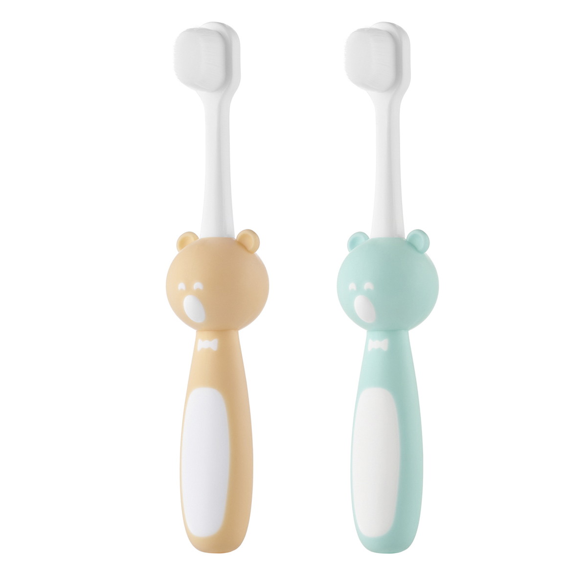 Зубная щетка для детей Roxy-Kids Мишка ультрамягкая 2 шт RTB-010-OM Оранж+Минт