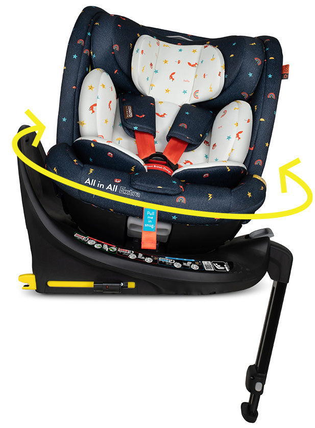 Автокресло Cosatto All in All Extra I-Size 360 Doodle Days