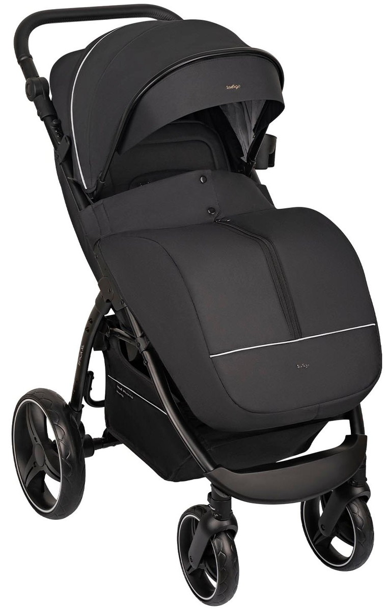 Детская прогулочная коляска Indigo Epica XL 2026 черный
