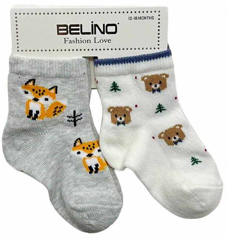 Носки Belino для малышей 2 пары 187000 J 10