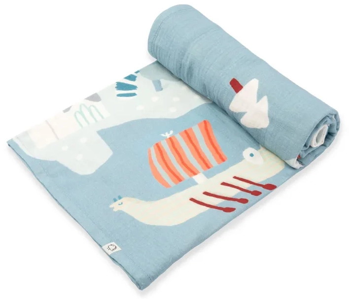 Пелёнка муслиновая Buba Kids, 115х115 см BKMUSSW27 Северо-Запад
