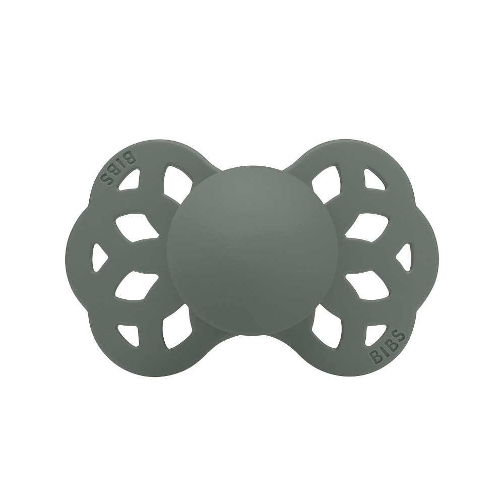 Пустышка силиконовая Bibs Infinity Symmetrical, 0+ 441315 Pine