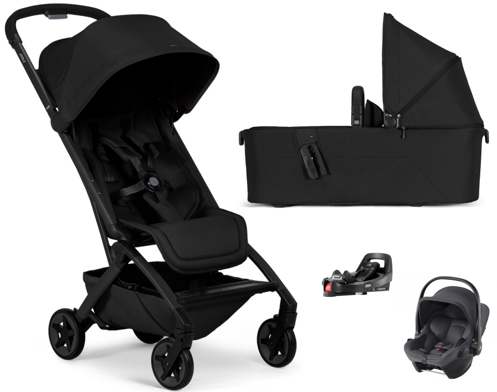 Коляска 2 в 1 Joolz Aer 2 и автокресло Baby-Safe Core Midnight Grey и база Vario Base 5Z Space black