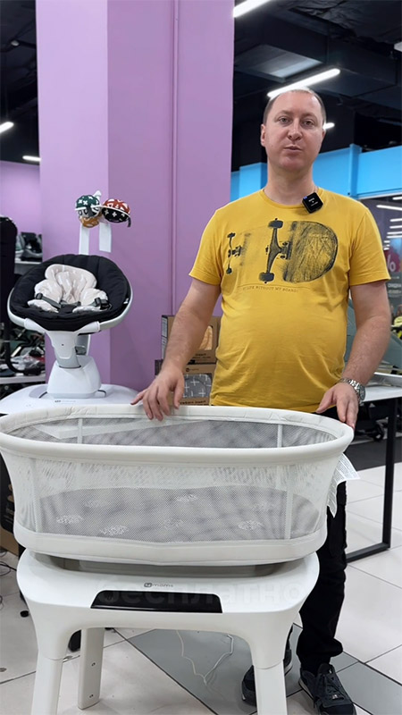 Обзор колыбели 4Moms MamaRoo Sleep