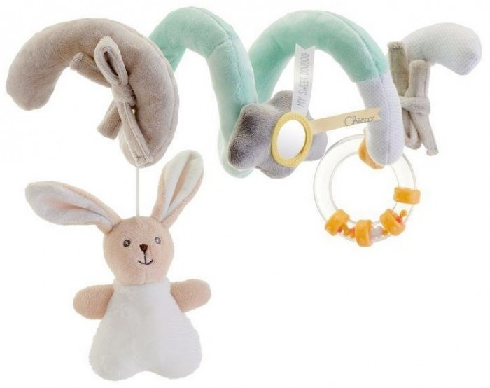 Игрушка на коляску Chicco My sweet walking rope Зайчик 0м+